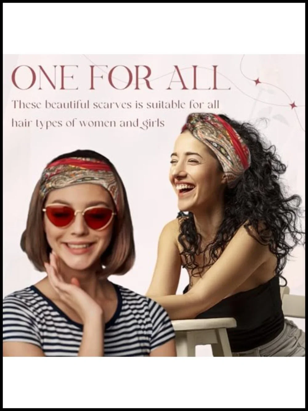 3 Pack Silk Feel Satin Head Scarf Large Square for Women Hair Sleeping